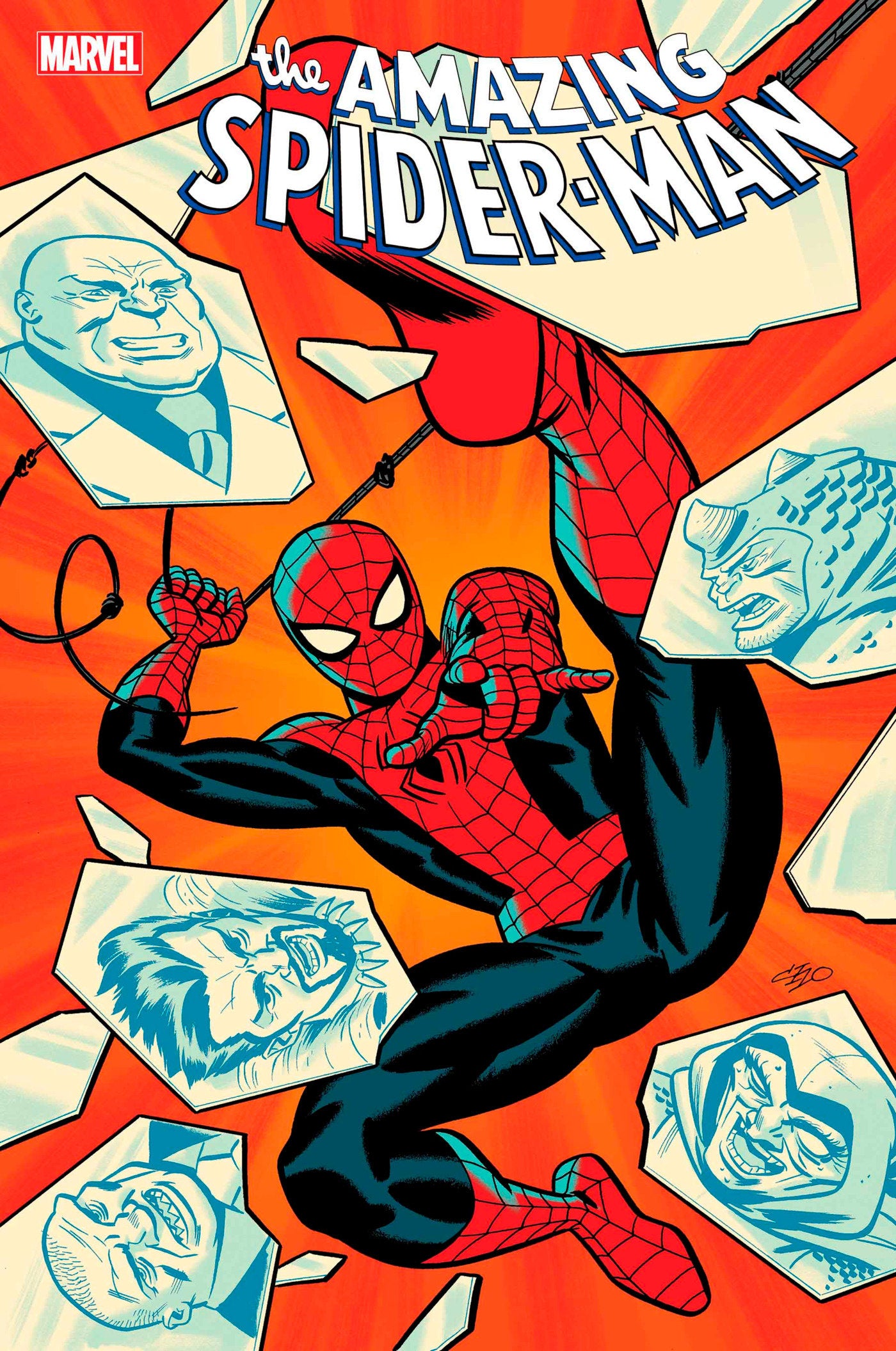 1:25 AMAZING SPIDER-MAN #55 MICHAEL CHO VARIANT,  - Release Date: 8/14/24