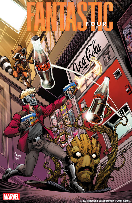 FANTASTIC FOUR #24 TODD NAUCK MARVEL & COCA-COLA VARIANT  - Release Date: 8/28/24