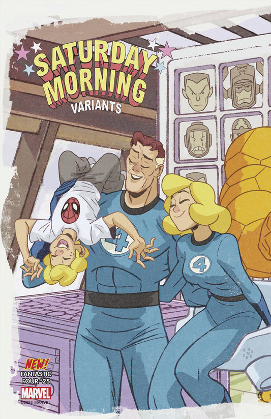 FANTASTIC FOUR #25 SEAN GALLOWAY SATURDAY MORNING CONNECTING VARIANT  - Release Date:  9/11/24