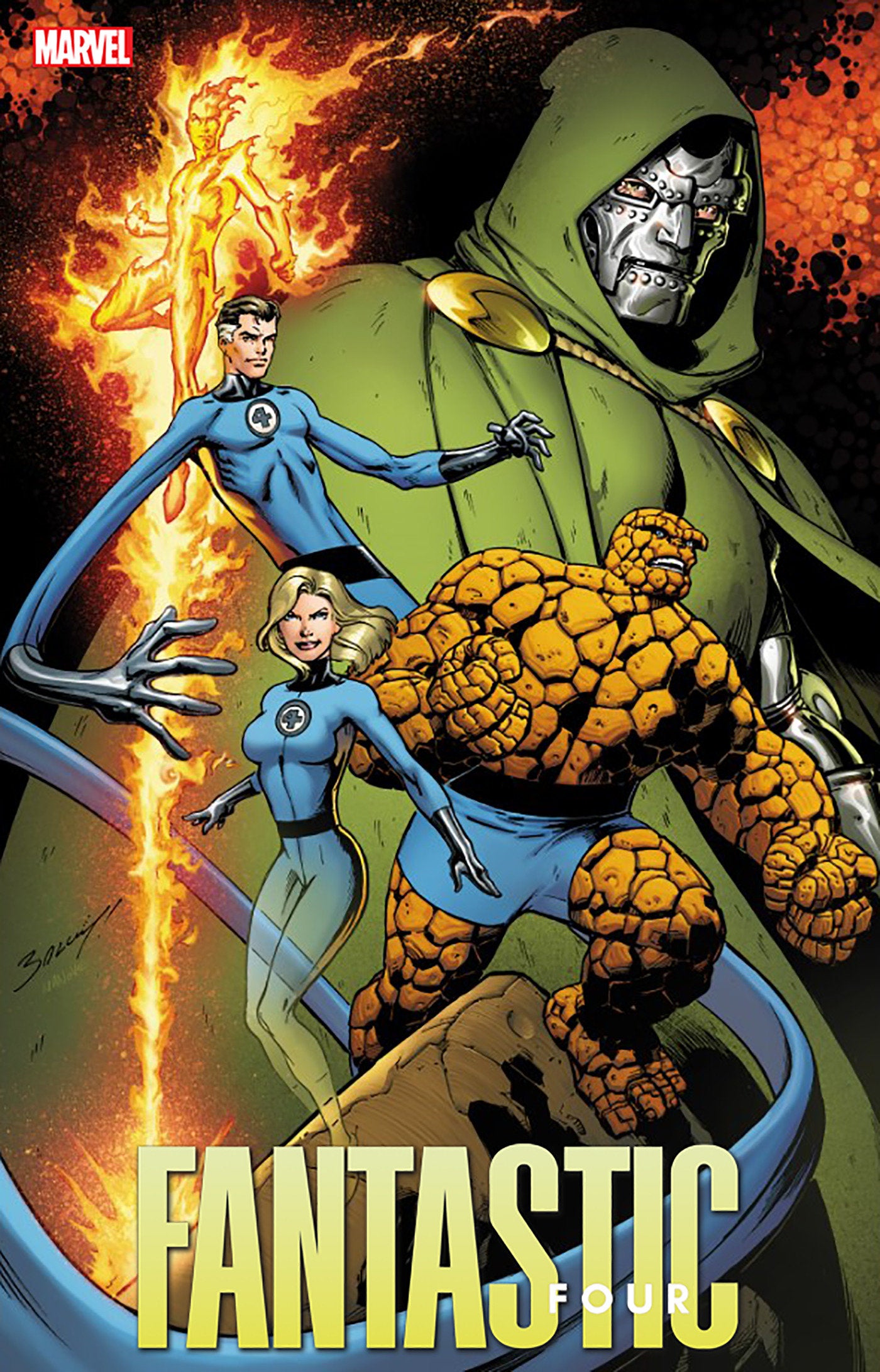 FANTASTIC FOUR #27 MARK BAGLEY VARIANT  - Release Date:  12/18/24