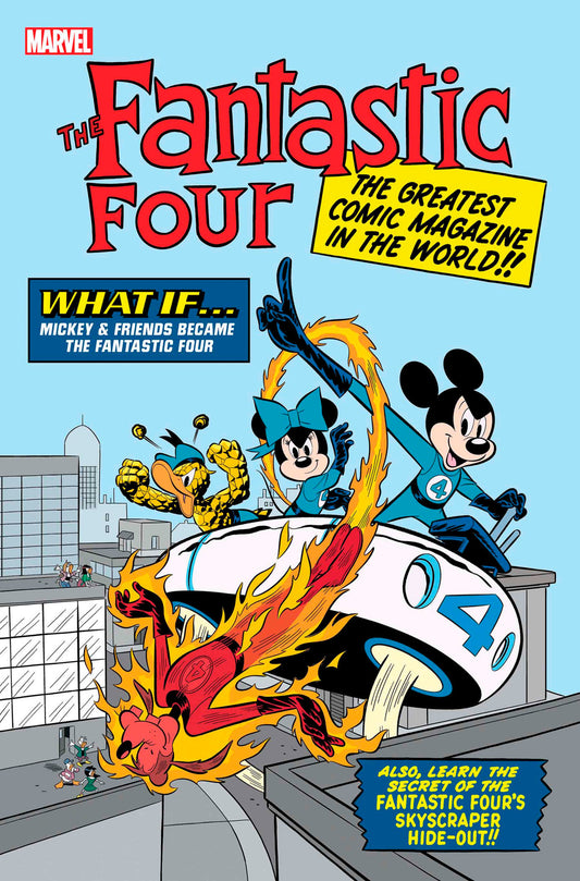 FANTASTIC FOUR #28 FRANCESCO D'IPPOLITO DISNEY WHAT IF? FANTASTIC FOUR HOMAGE VA RIANT  - Release Date:  1/22/25