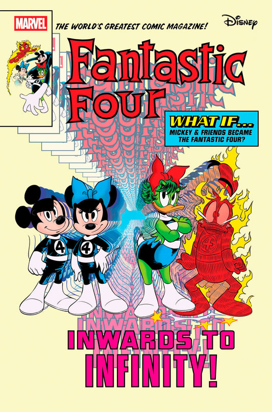 FANTASTIC FOUR #33 GIULIA LOMURNO DISNEY WHAT IF? FANTASTIC FOUR HOMAGE VARIANT [DOOM]  - Release Date:  6/25/25