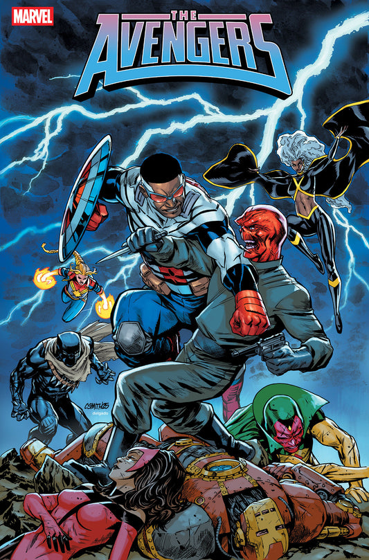 AVENGERS #27 CORY SMITH BRING ON THE BAD GUYS VARIANT [DOOM]  - Release Date:  6/18/25