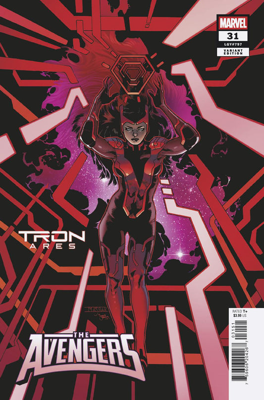 AVENGERS #31 MAHMUD ASRAR TRON: ARES VARIANT ISBN: 75960620426703151 - Release Date: 10/8/25