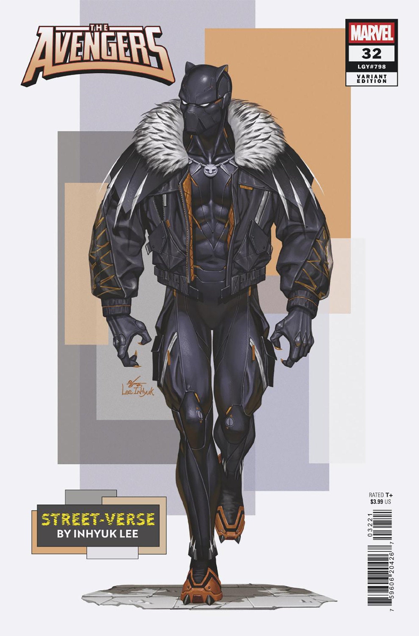 AVENGERS #32 INHYUK LEE STREET-VERSE VARIANT ISBN: 75960620426703221 - Release Date: 11/5/25