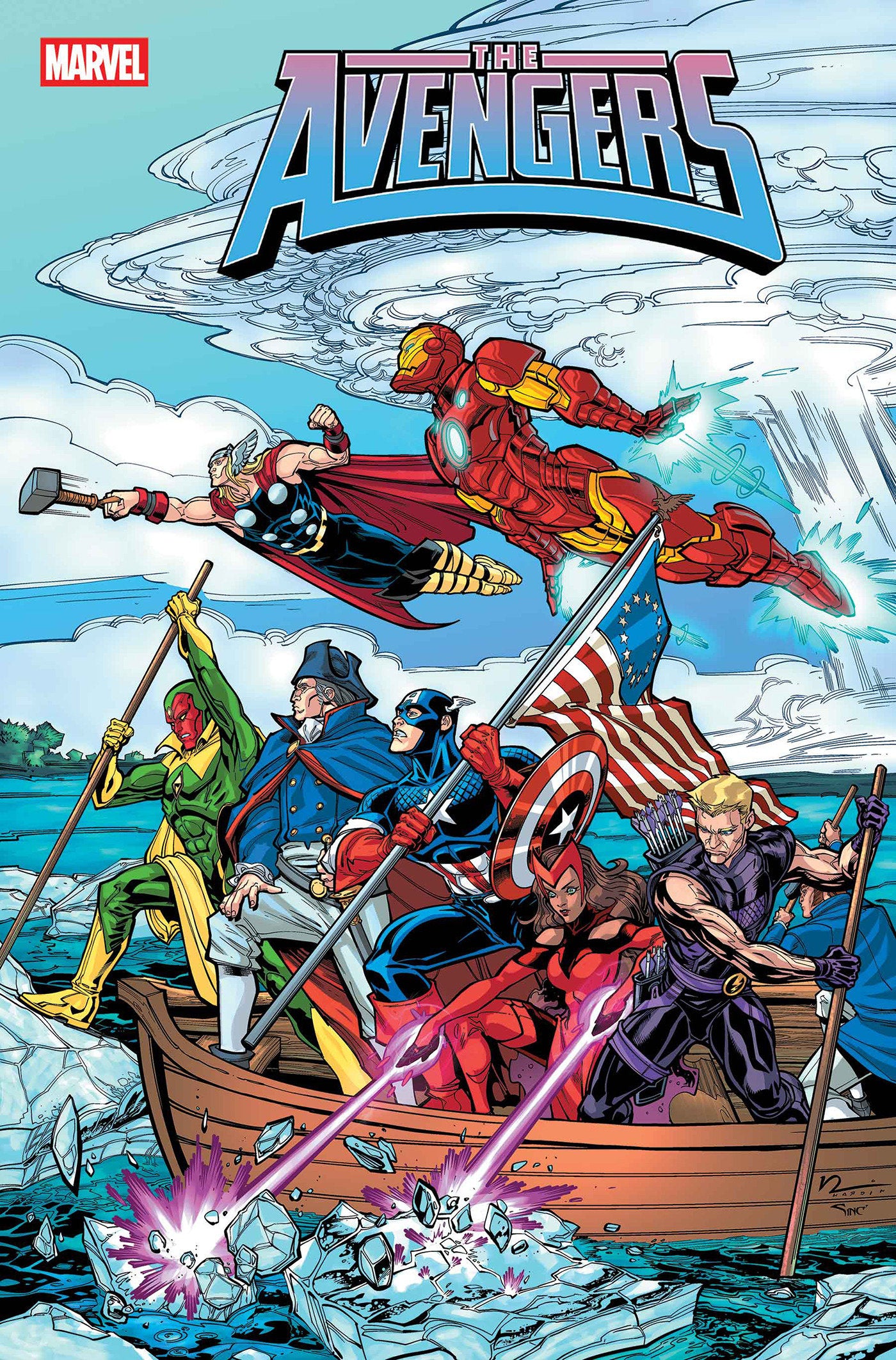 AVENGERS #33 CHAD HARDIN 250TH HOMAGE VARIANT ISBN: 75960620426703321 - Release Date: 12/17/25