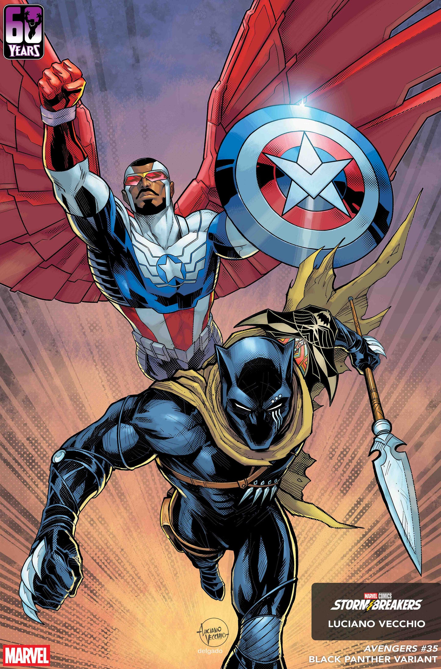 AVENGERS #35 LUCIANO VECCHIO BLACK PANTHER VARIANT ISBN: 75960620426703531 - Release Date: 2/4/26