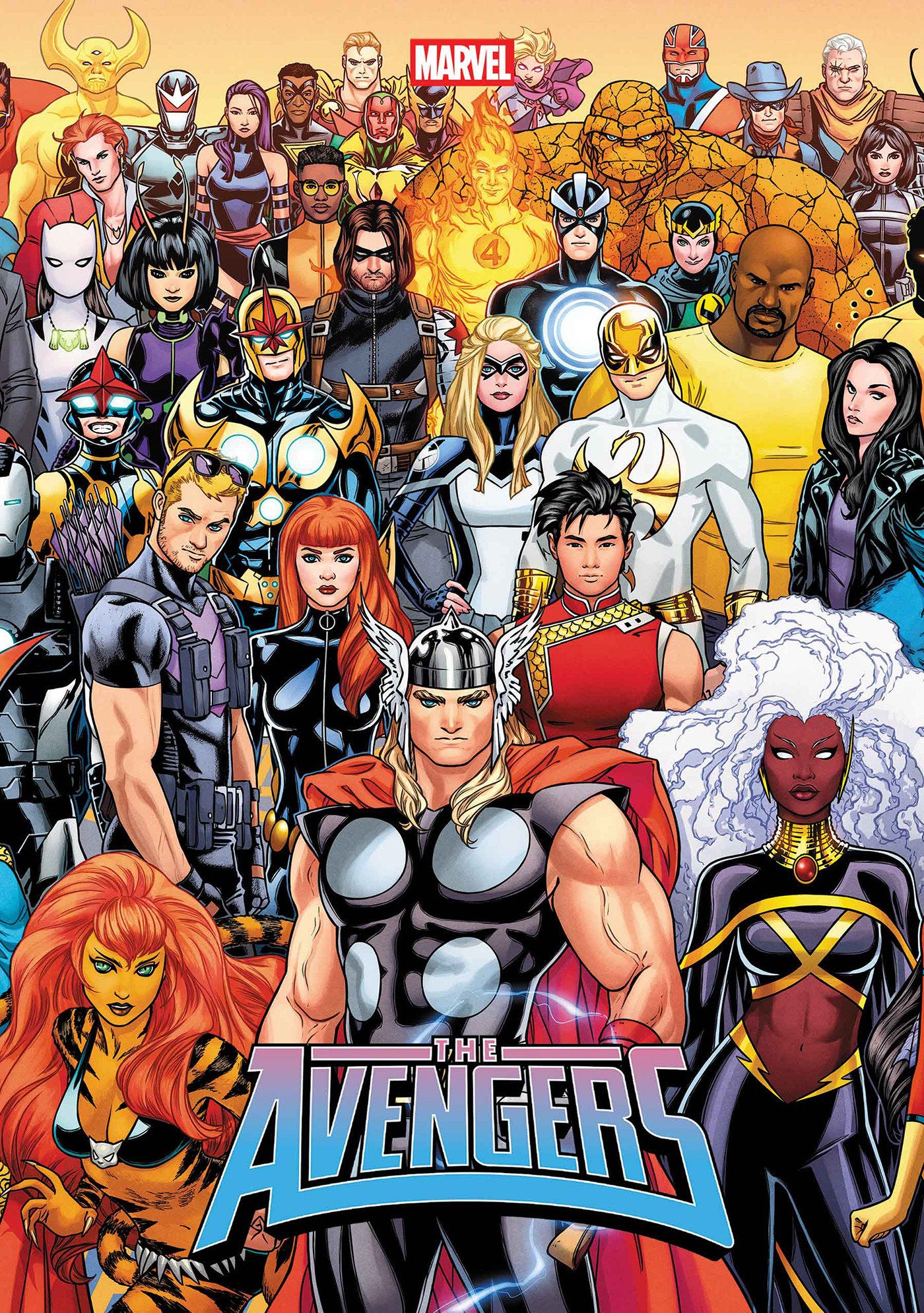 AVENGERS #36 WRAPAROUND COVER ISBN: 75960620426703611 - Release Date: 3/4/26