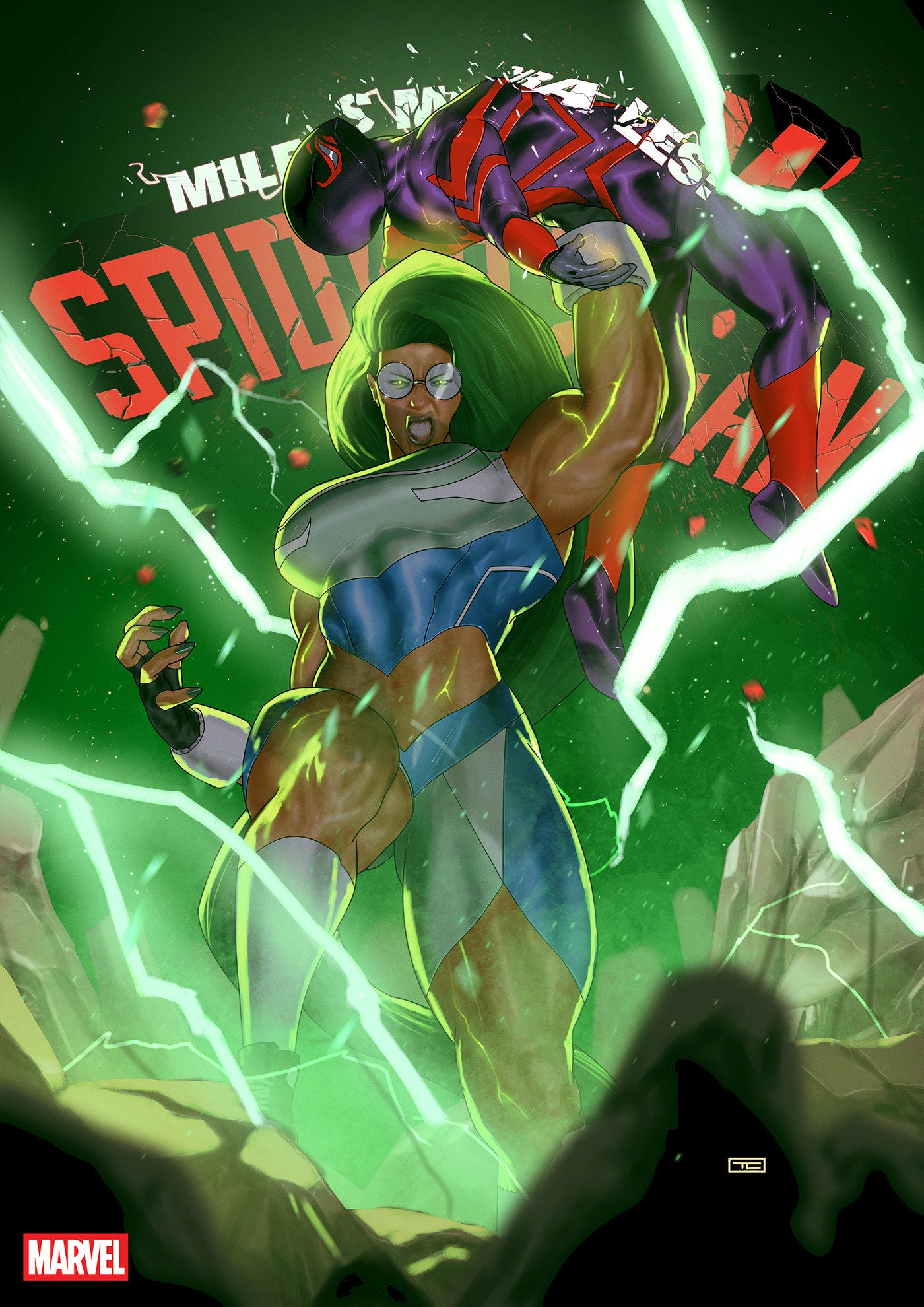 MILES MORALES: SPIDER-MAN #33 TAURIN CLARKE VARIANT  - Release Date:  05/14/2025