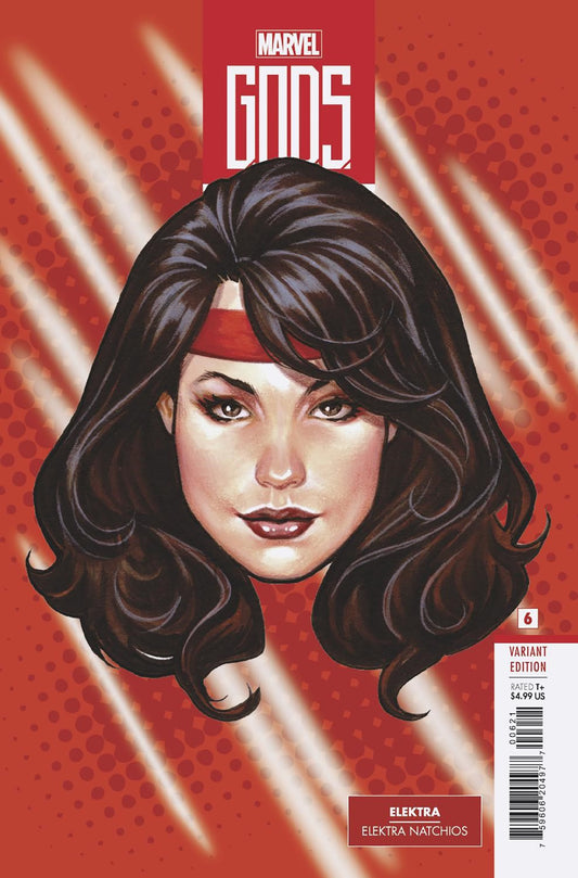 G.O.D.S. #6 MARK BROOKS HEADSHOT VARIANT - Release Date:  3/27/24