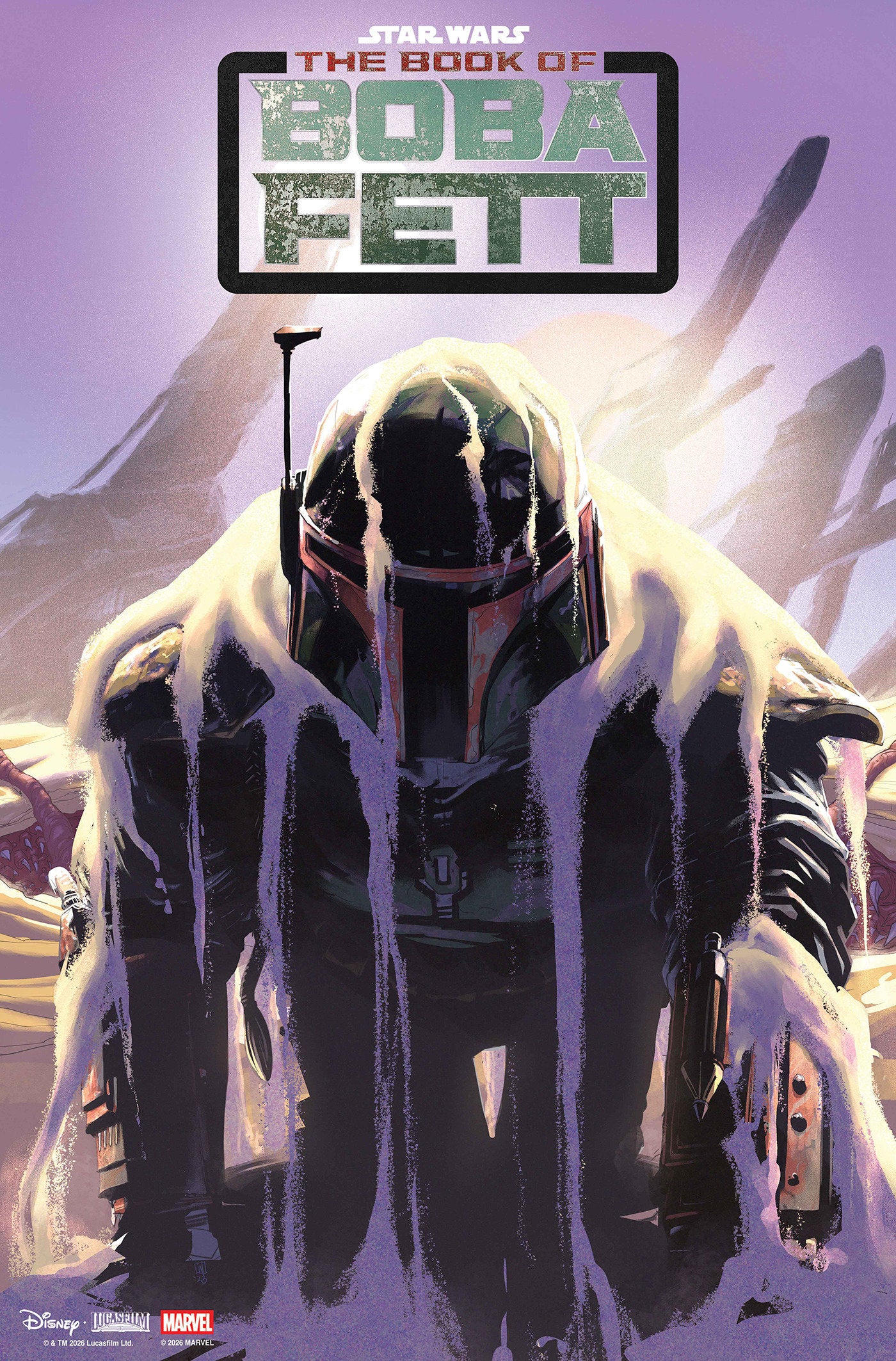 STAR WARS: THE BOOK OF BOBA FETT #1 PETE WOODS VARIANT ISBN: 75960620601800131 - FOC DATE: 7/26/26  - Release Date: 9/9/26