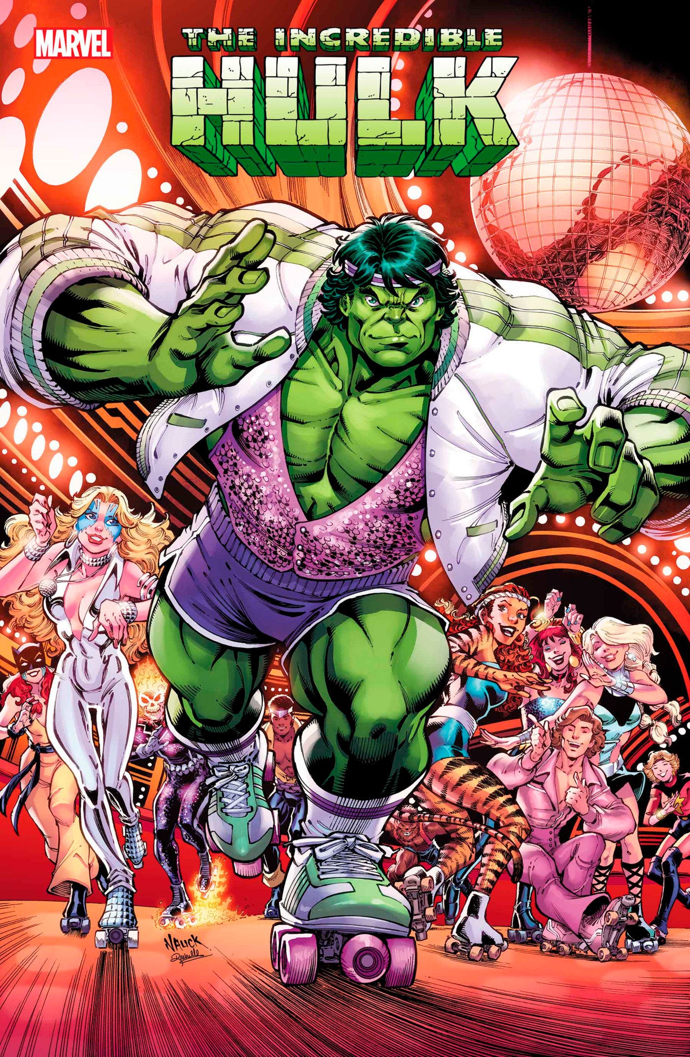 INCREDIBLE HULK #15 TODD NAUCK DISCO DAZZLER VARIANT -Releases: 8/7/24