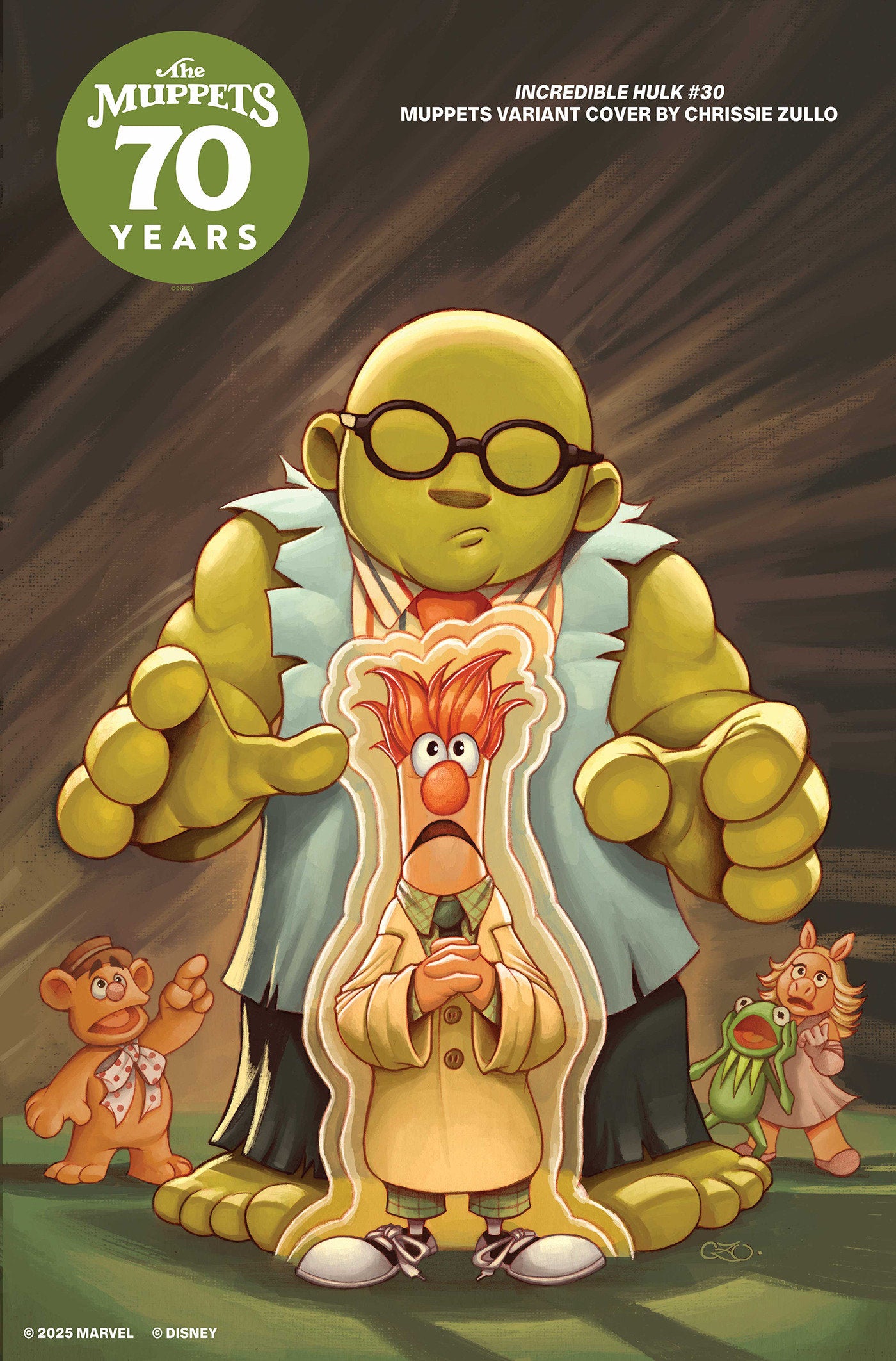 INCREDIBLE HULK #30 CHRISSIE ZULLO MUPPETS VARIANT ISBN: 75960620663603021 - Release Date: 10/15/25