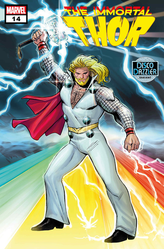 IMMORTAL THOR #14 LEE GARBETT DISCO DAZZLER VARIANT  - Release Date: 8/14/24