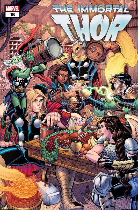 IMMORTAL THOR #18 NICK BRADSHAW WINTER HOLIDAY VARIANT  - Release Date:  12/18/24