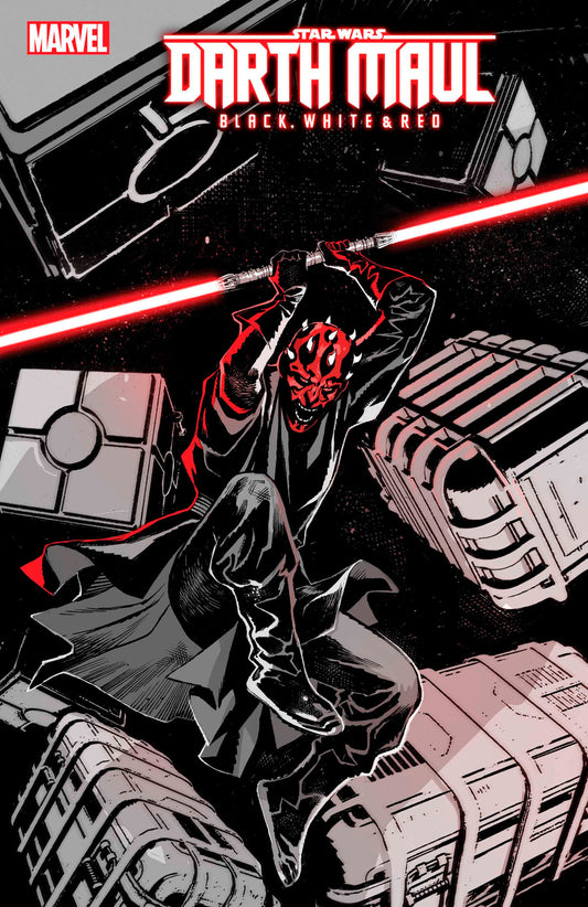 STAR WARS: DARTH MAUL - BLACK, WHITE & RED #3 - Release Date:  6/26/24