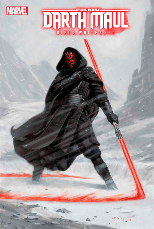 STAR WARS: DARTH MAUL - BLACK, WHITE & RED #4 - Release Date:  7/31/24