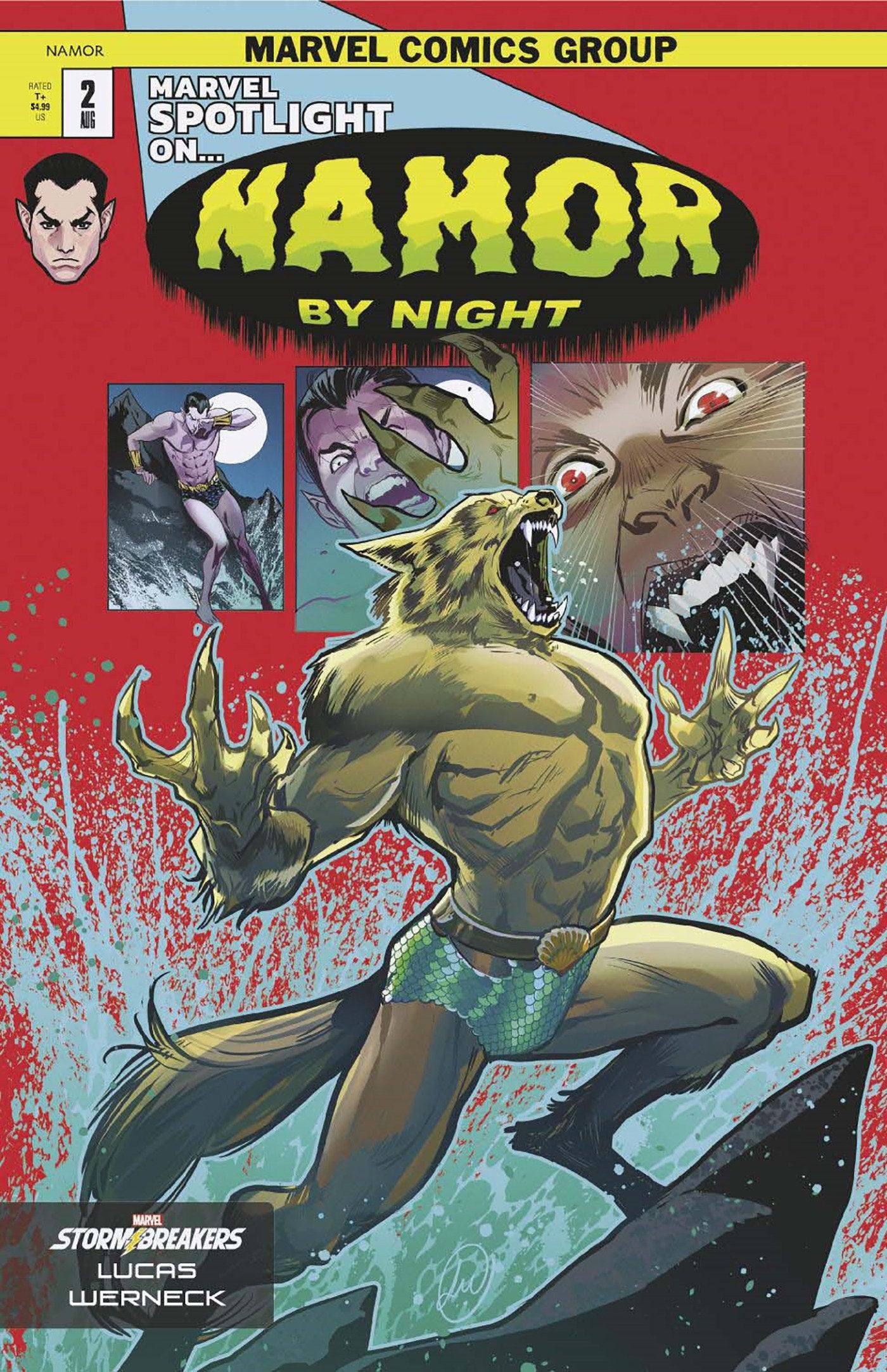 NAMOR #2 LUCAS WERNECK STORMBREAKERS VARIANT  - Release Date: 8/21/24