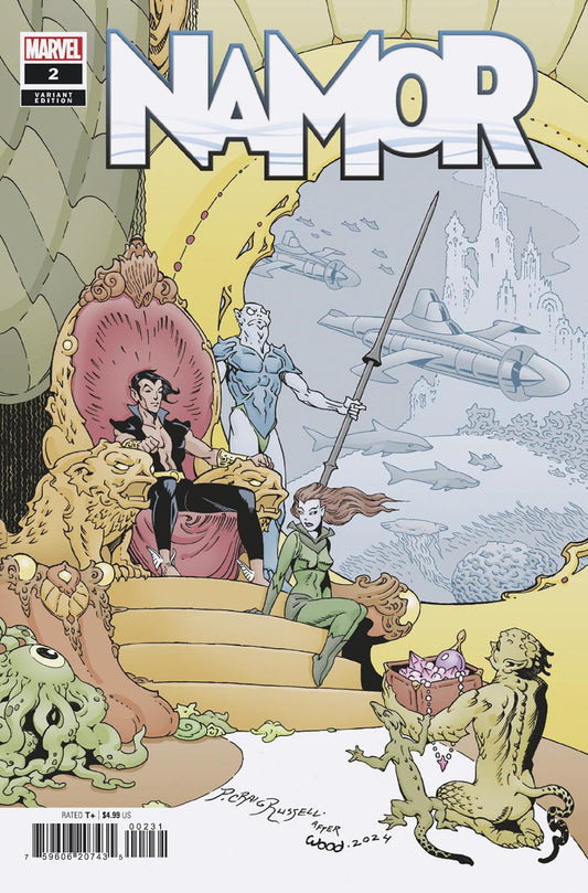 NAMOR #2 P. CRAIG RUSSELL VARIANT  - Release Date: 8/21/24