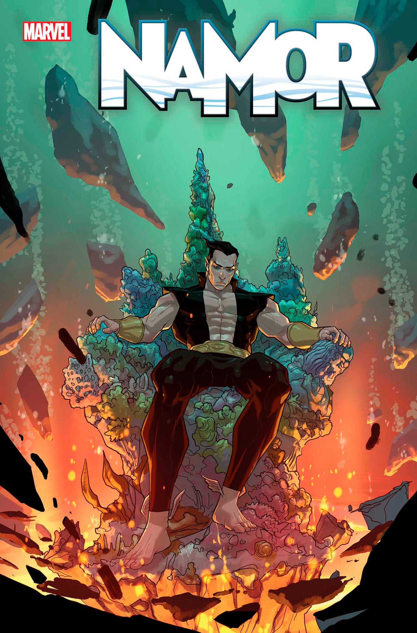 NAMOR #8 PETE WOODS VARIANT  - Release Date:  3/12/25