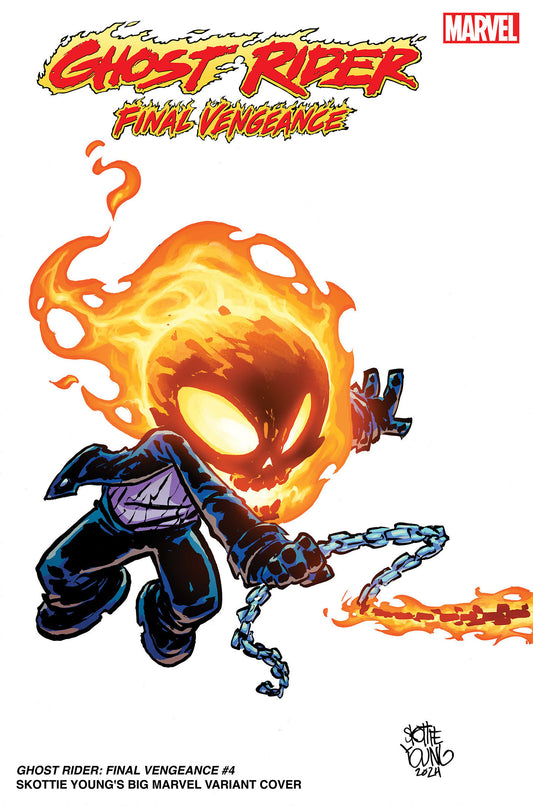 GHOST RIDER: FINAL VENGEANCE #4 SKOTTIE YOUNG'S BIG MARVEL VARIANT - Release Date:  6/5/24