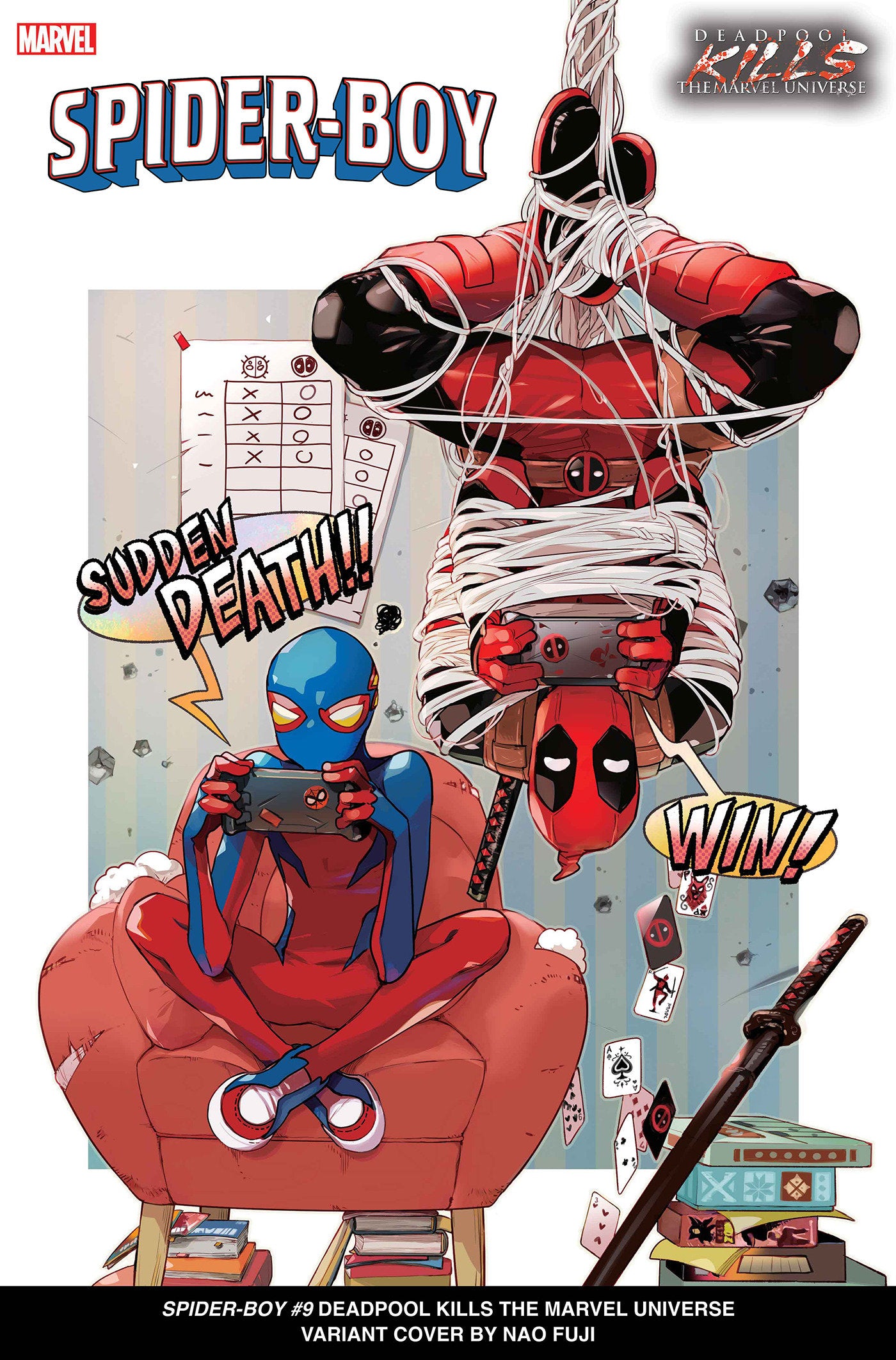 SPIDER-BOY #9 NAO FUJI DEADPOOL KILLS THE MARVEL UNIVERSE VARIANT - Release Date:  7/10/24