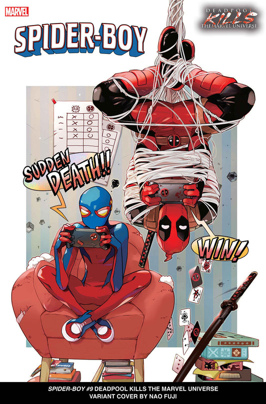 SPIDER-BOY #9 NAO FUJI DEADPOOL KILLS THE MARVEL UNIVERSE VARIANT - Release Date:  7/10/24