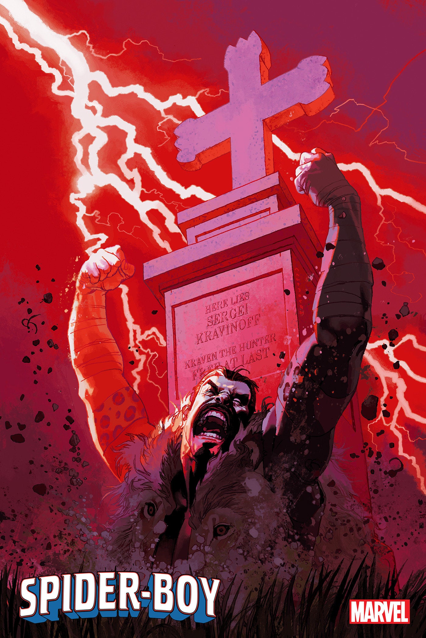 SPIDER-BOY #13 JOSEMARIA CASANOVAS KRAVEN VARIANT  - Release Date:  11/27/24