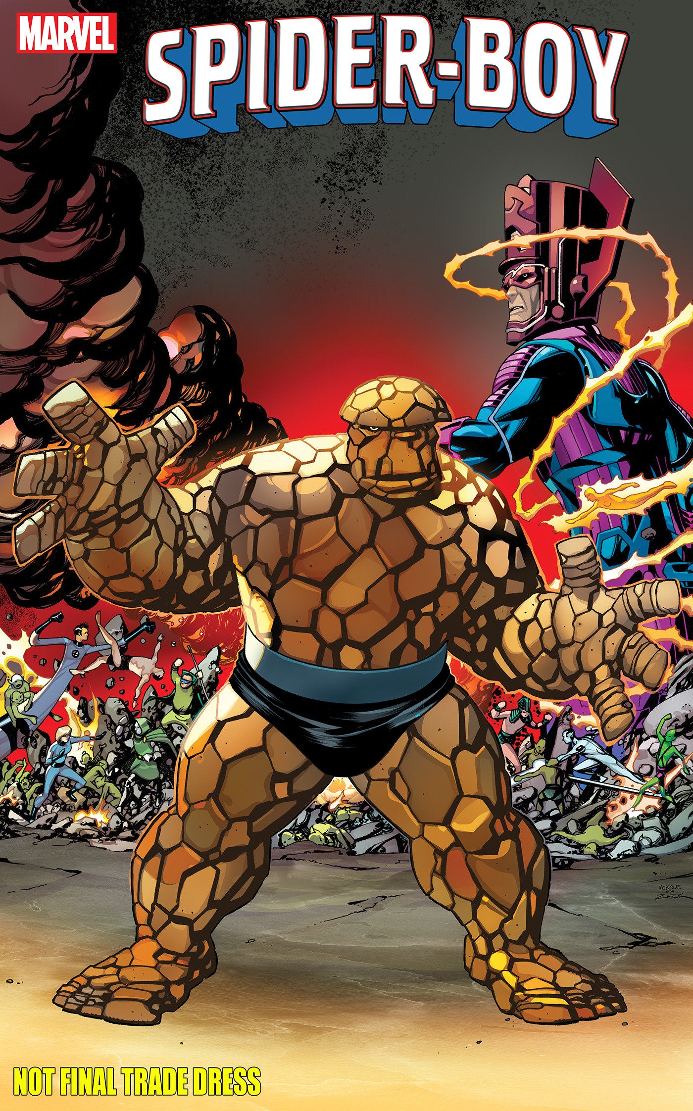 SPIDER-BOY #15 MIKE MCKONE FANTASTIC FOUR HOMAGE VARIANT  - Release Date:  1/29/25