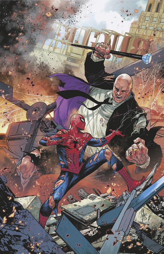 1:25 ULTIMATE SPIDER-MAN #6 MARCO CHECCHETTO RATIO VIRGIN 2ND PRINTING VARIANT -Releases: 7/31/24