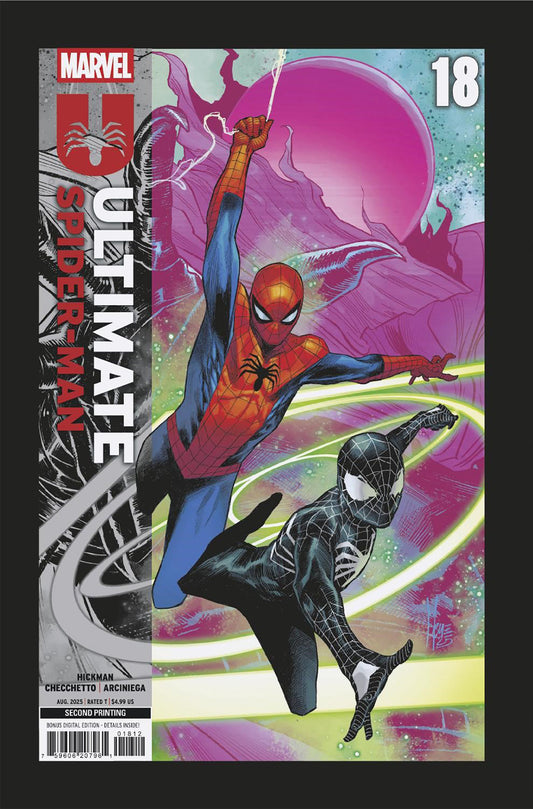 ULTIMATE SPIDER-MAN #18 MARCO CHECCHETTO 2ND PRINTING VARIANT - ISBN: 75960620796101812 - Release Date:  8/13/25
