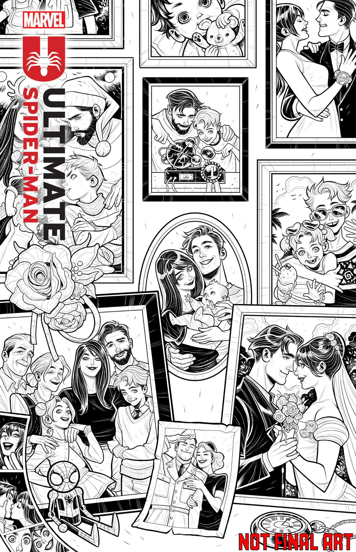 ULTIMATE SPIDER-MAN #24 ELIZABETH TORQUE VARIANT ISBN: 75960620796102441 - Release Date: 2/18/26