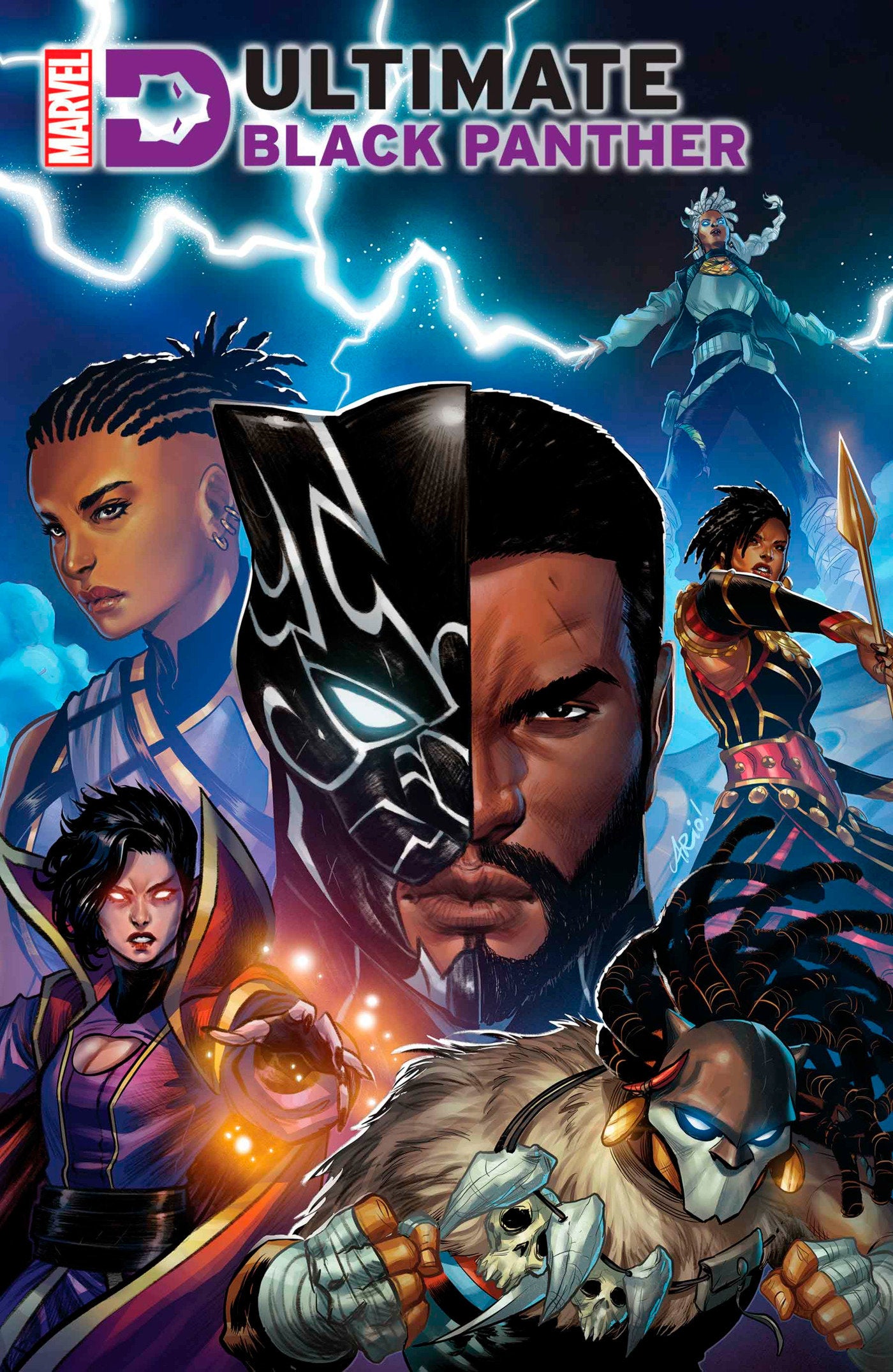 ULTIMATE BLACK PANTHER #13 ARIO ANINDITO VARIANT  - Release Date:  2/19/25