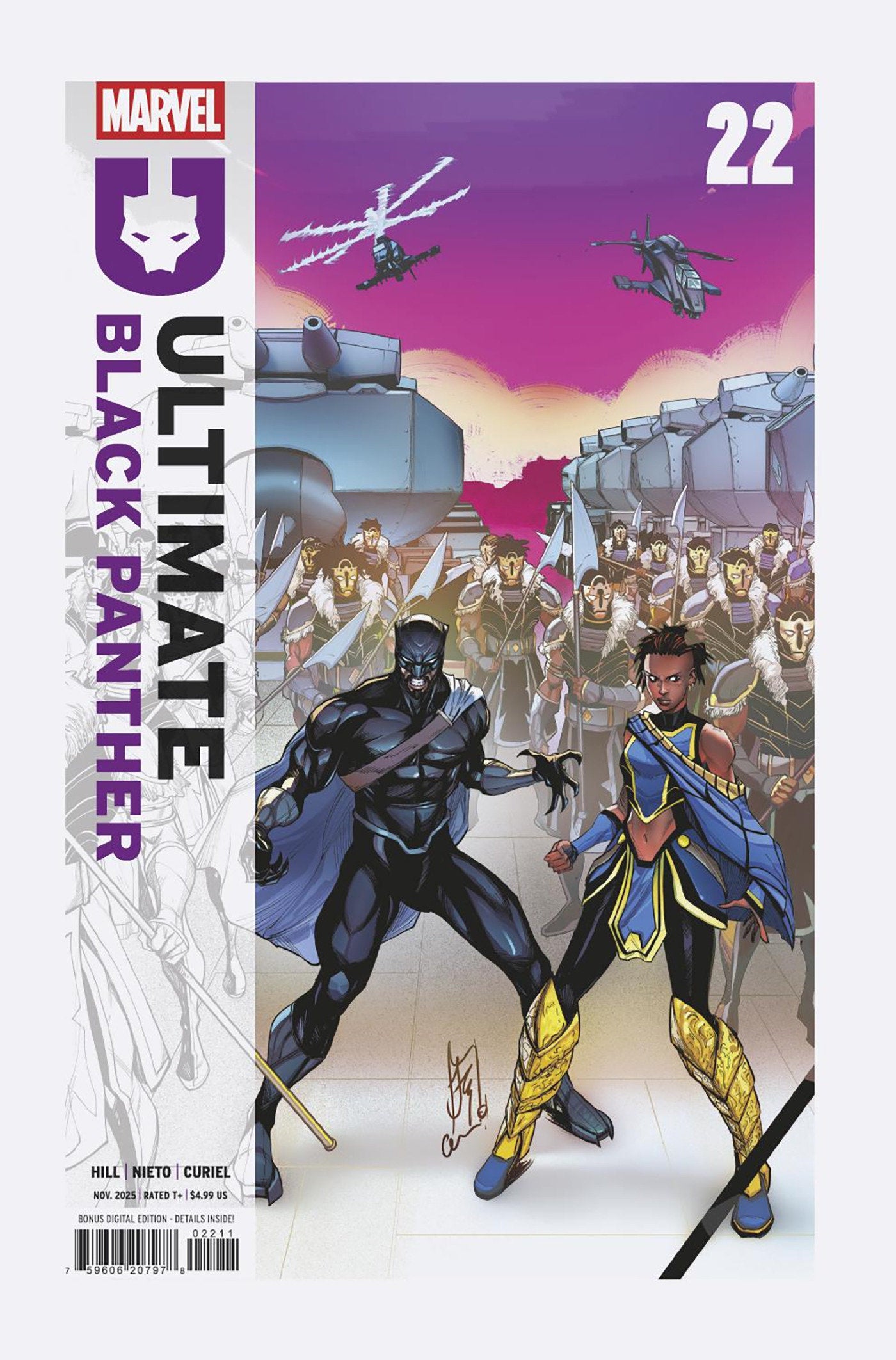 ULTIMATE BLACK PANTHER #22 ISBN: 75960620797802211 - Release Date: 11/12/25