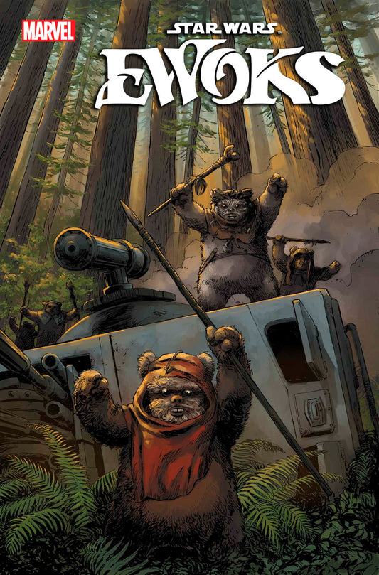 STAR WARS: EWOKS #2 DAVE WACHTER VARIANT  - Release Date:  11/13/24