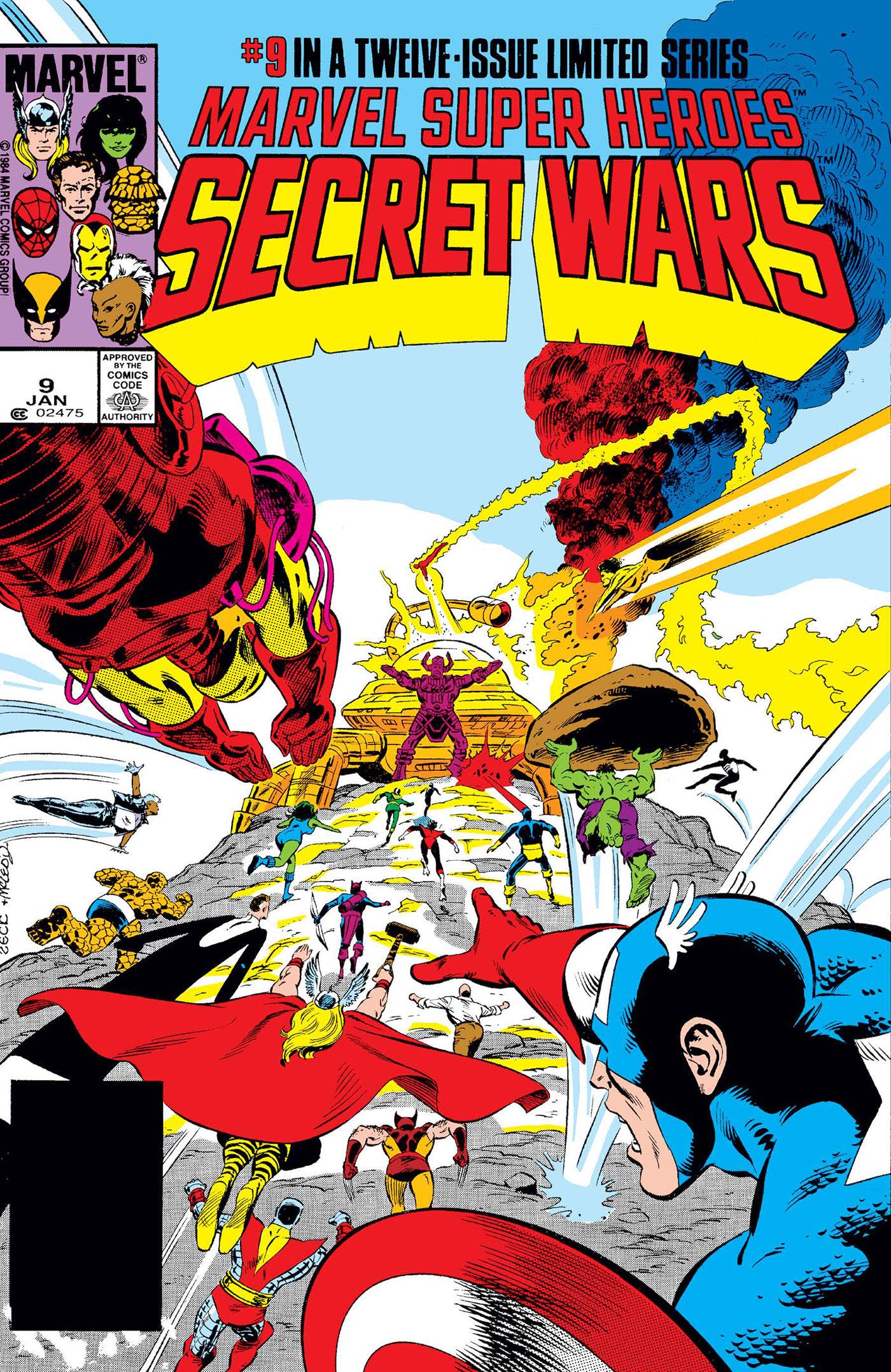 MARVEL SUPER HEROES SECRET WARS #9 FACSIMILE EDITION  - Release Date: 9/4/24