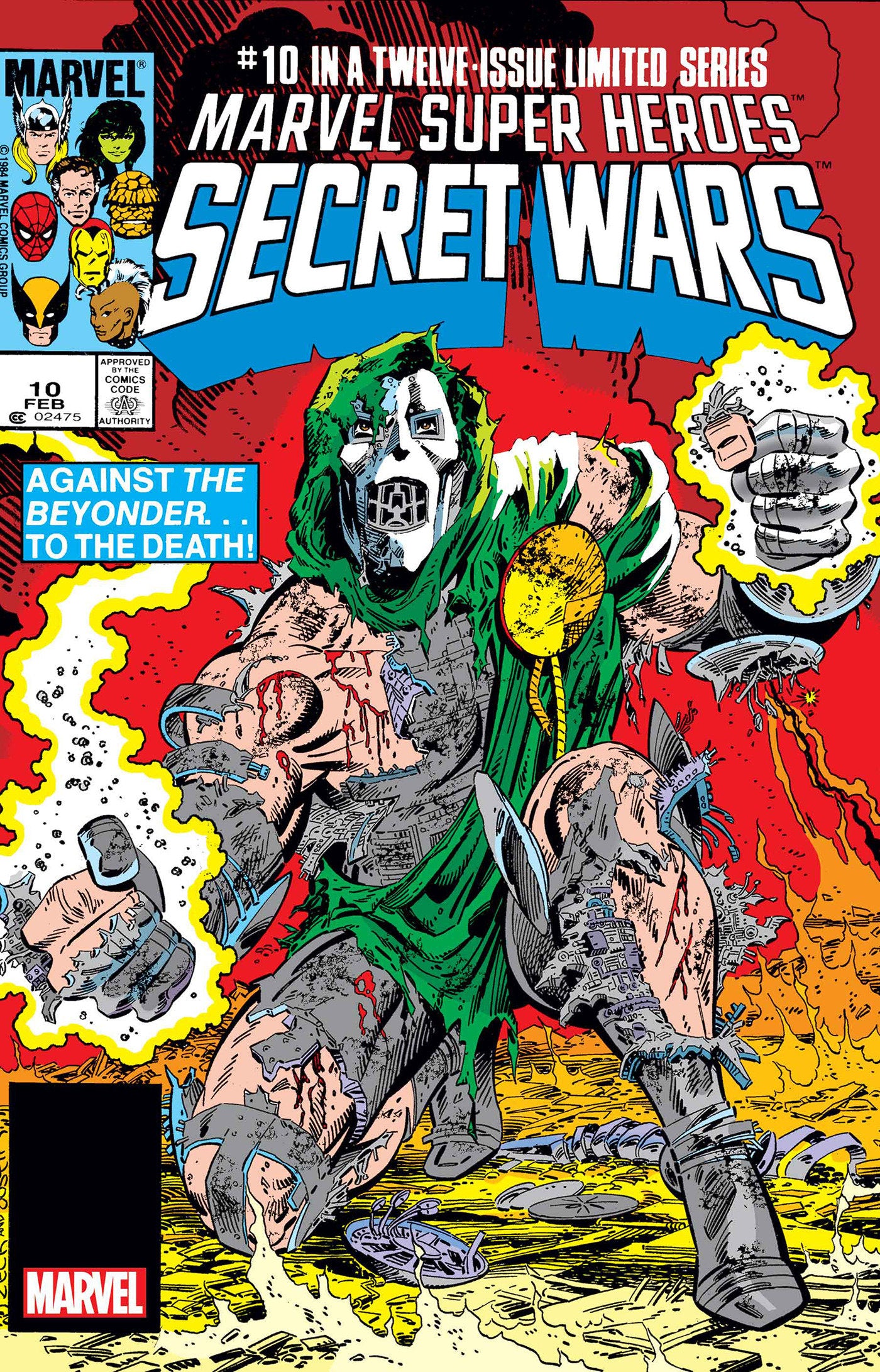 MARVEL SUPER HEROES SECRET WARS #10 FACSIMILE EDITION FOIL VARIANT  - Release Date:  10/2/24