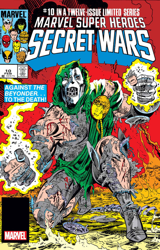 MARVEL SUPER HEROES SECRET WARS #10 FACSIMILE EDITION FOIL VARIANT  - Release Date:  10/2/24