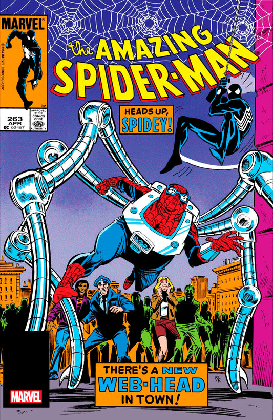 AMAZING SPIDER-MAN #263 FACSIMILE EDITION  - Release Date:  12/18/24