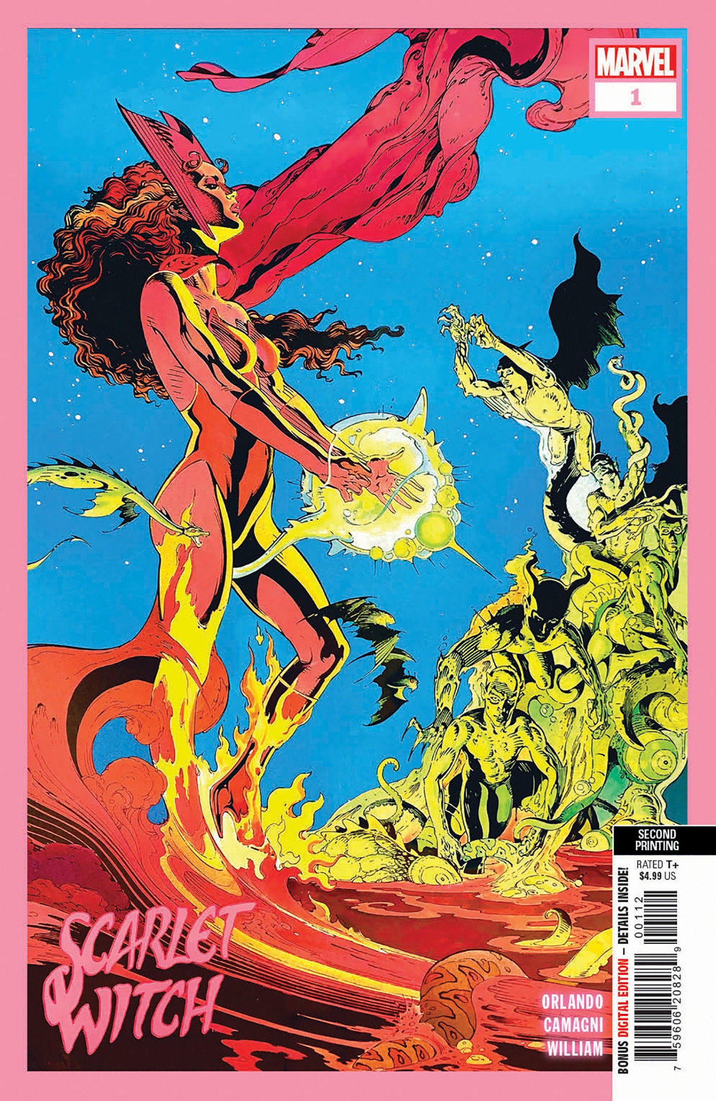 SCARLET WITCH #1 P. CRAIG RUSSELL 2ND PRINTING VARIANT -Releases: 7/31/24