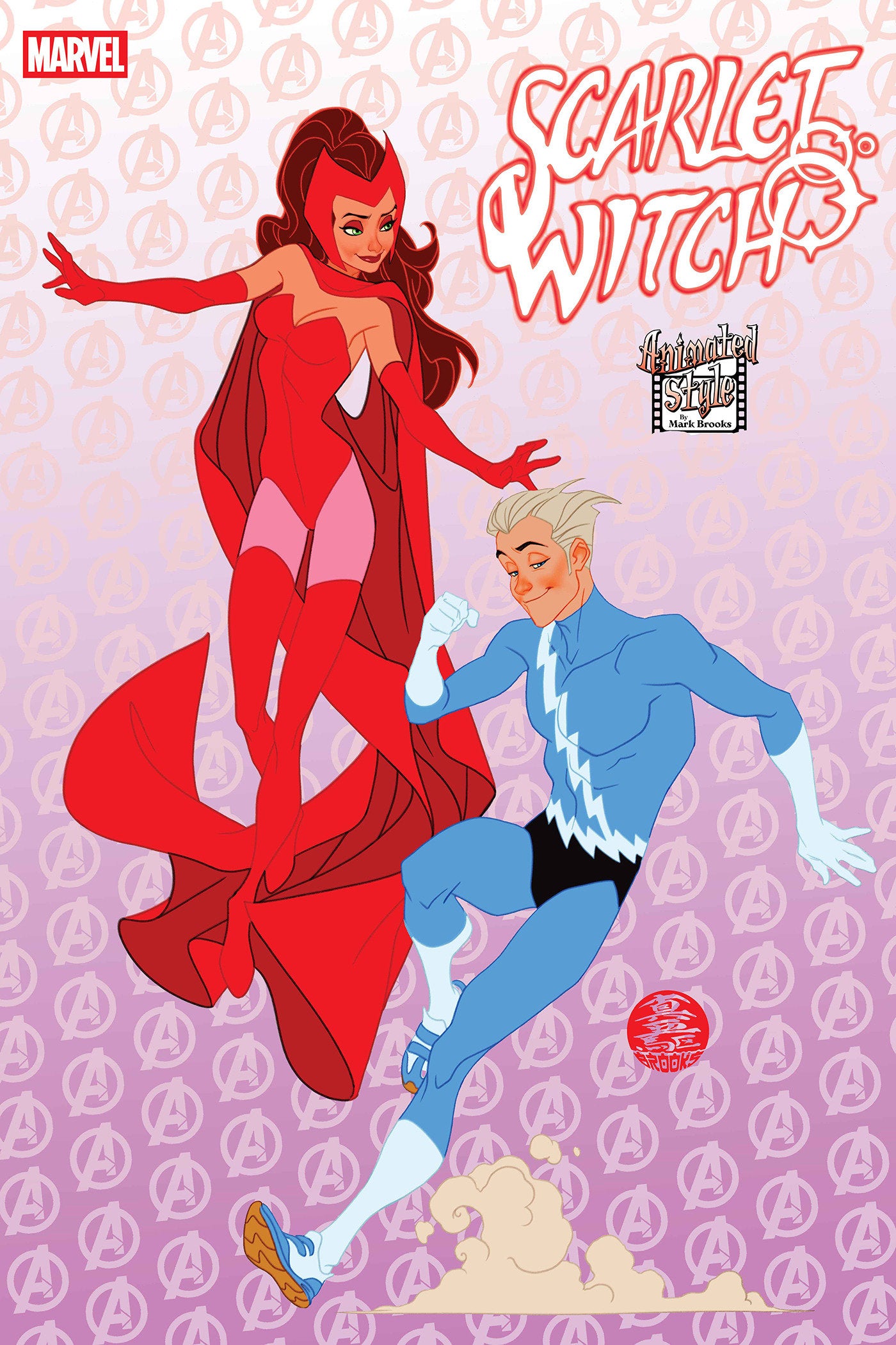 SCARLET WITCH #9 MARK BROOKS ANIMATED-STYLE VARIANT  - Release Date:  2/5/25