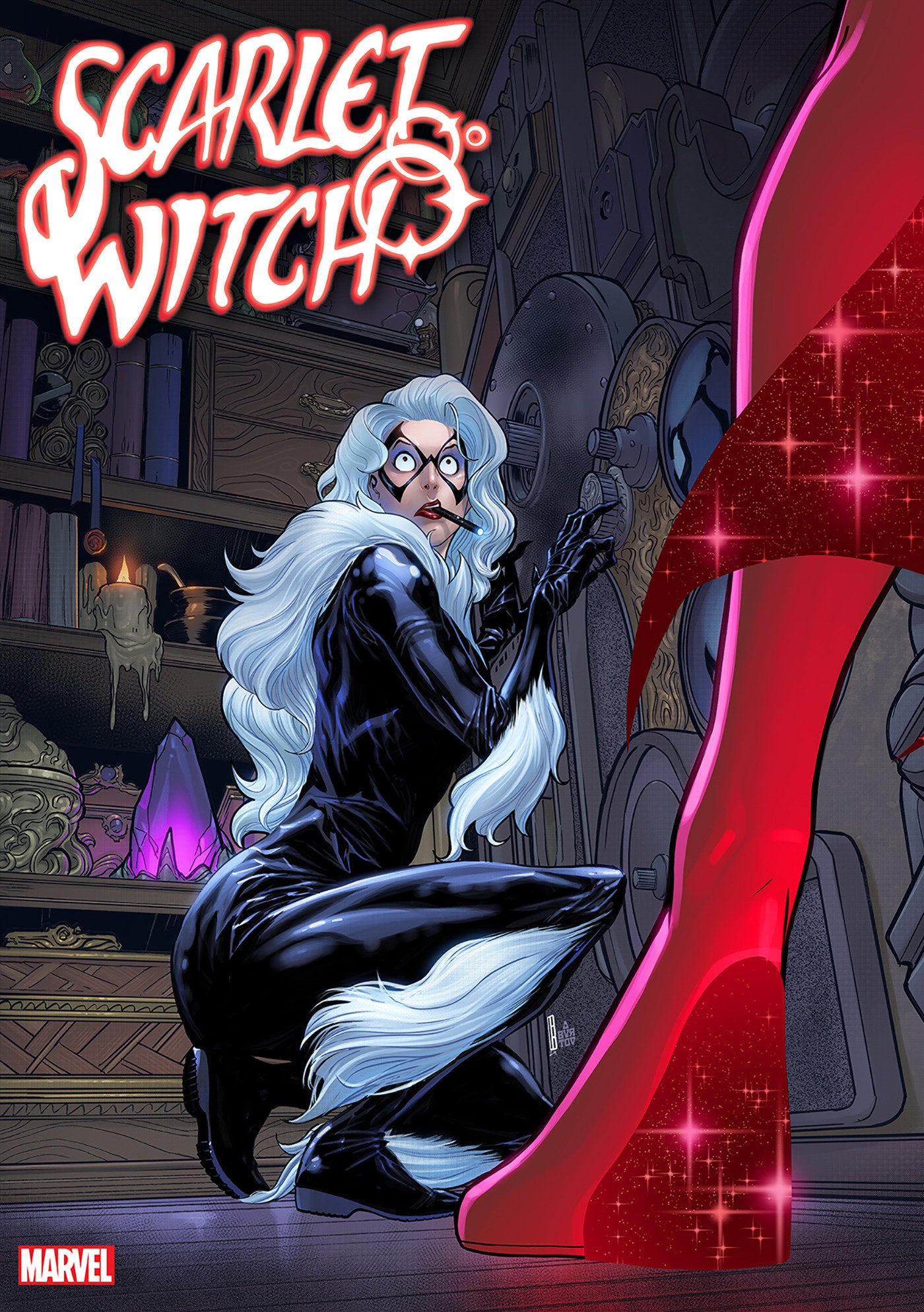 SCARLET WITCH #9 DAVID BALDEON VARIANT  - Release Date:  2/5/25