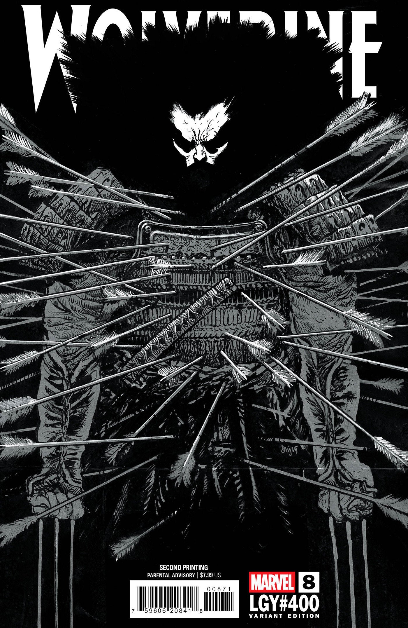 WOLVERINE #8 DANIEL WARREN JOHNSON 2ND PRINTING VARIANT  - Release Date:  6/4/25