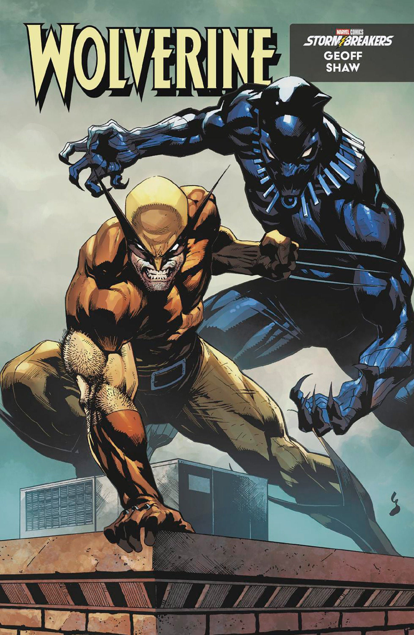 WOLVERINE #15 GEOFF SHAW BLACK PANTHER VARIANT ISBN: 75960620841801521 - Release Date: 2/4/26