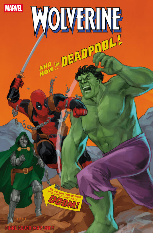 WOLVERINE #18 PHIL NOTO APRIL POOL'S DAY VARIANT ISBN: 75960620841801841 - FOC DATE: 3/8/26  - Release Date: 4/8/26