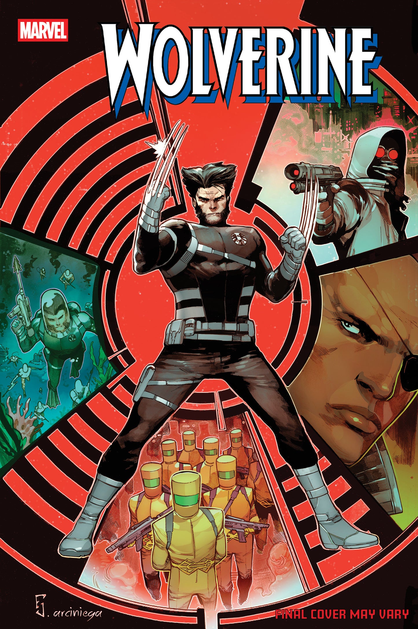 WOLVERINE #19 JUAN FRIGERI AGENTS OF S.H.I.E.L.D. VARIANT ISBN: 75960620841801921 - FOC DATE: 3/22/26  - Release Date: 4/22/26