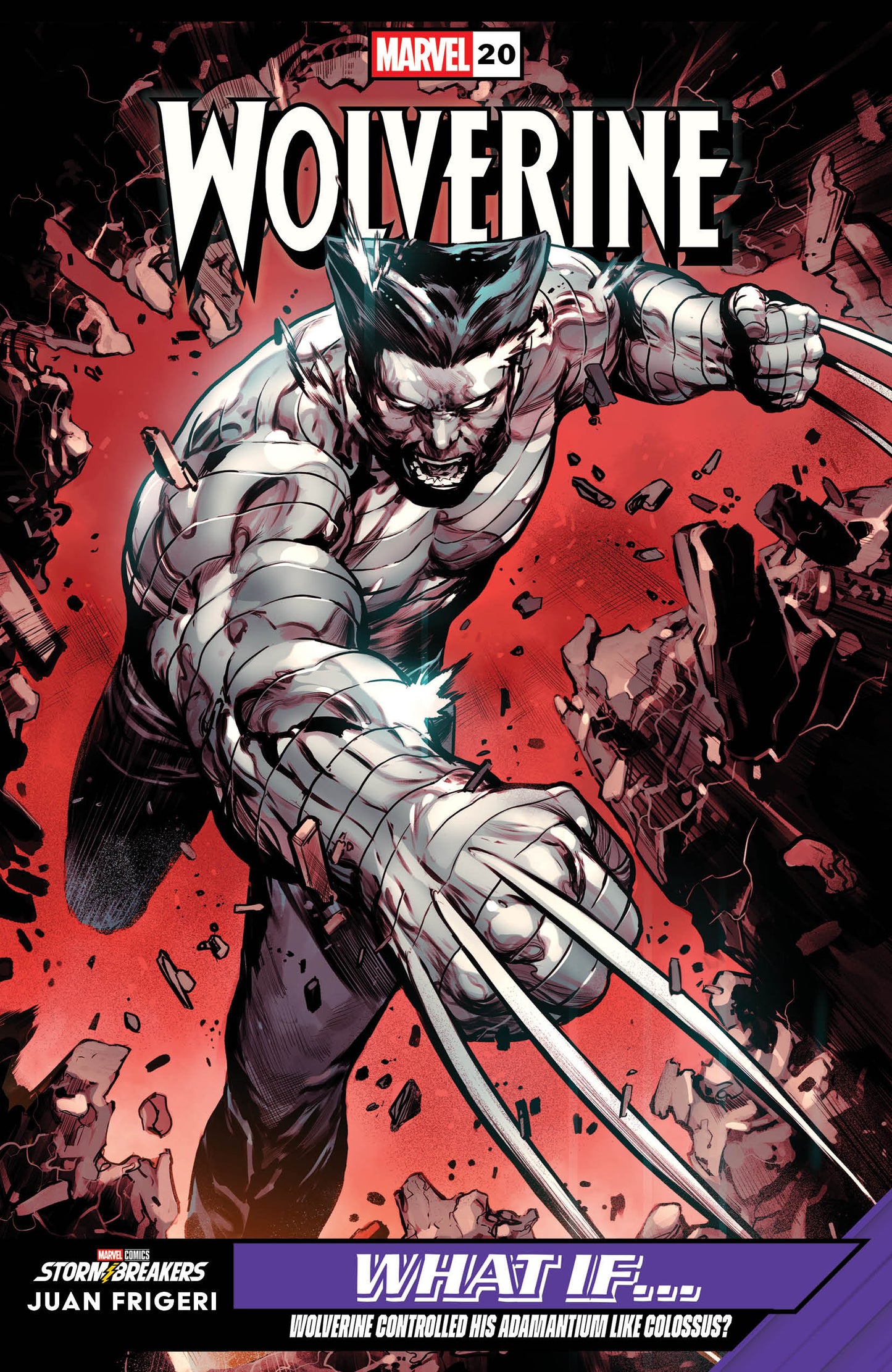 WOLVERINE #20 JUAN FRIGERI WHAT IF...? VARIANT ISBN: 75960620841802041 - FOC DATE: 4/12/26  - Release Date: 5/13/26