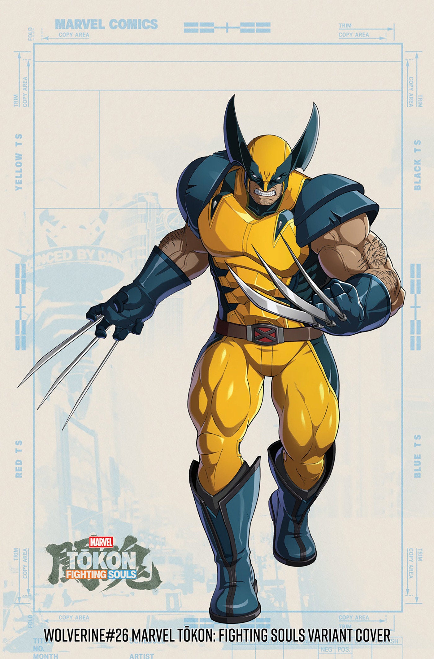 WOLVERINE #26 MARVEL TOKON: FIGHTING SOULS VARIANT ISBN: 75960620841802631 - FOC DATE: 7/26/26  - Release Date: 8/26/26
