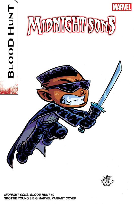 MIDNIGHT SONS: BLOOD HUNT #2 SKOTTIE YOUNG'S BIG MARVEL VARIANT [BH] - Release Date:  6/26/24
