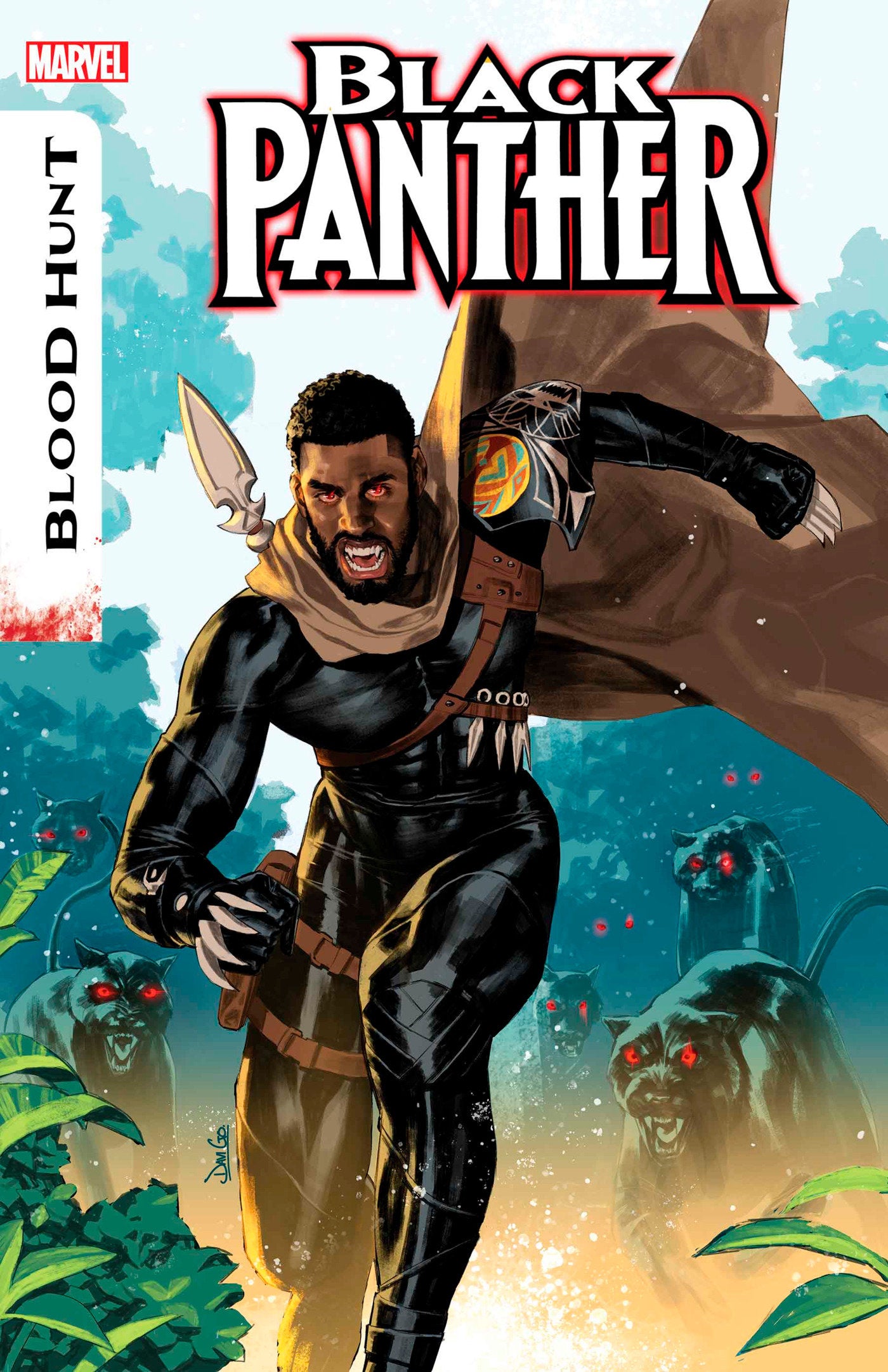 BLACK PANTHER: BLOOD HUNT #2 DAVI GO VARIANT [BH] - Release Date:  6/19/24